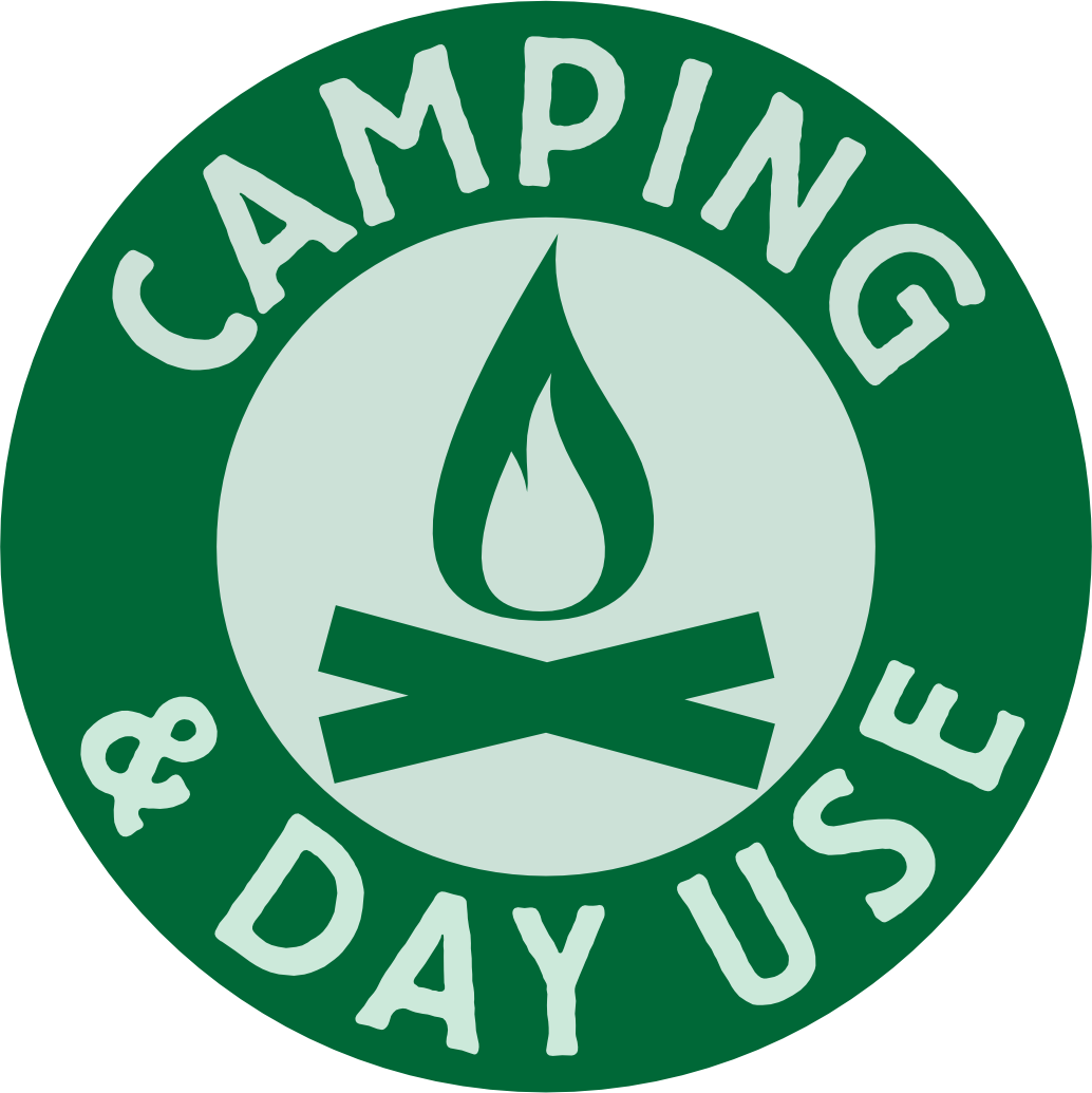 Camping and Day Use Icon
